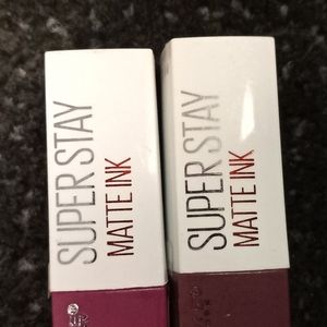 Maybelline super stay lip gloss